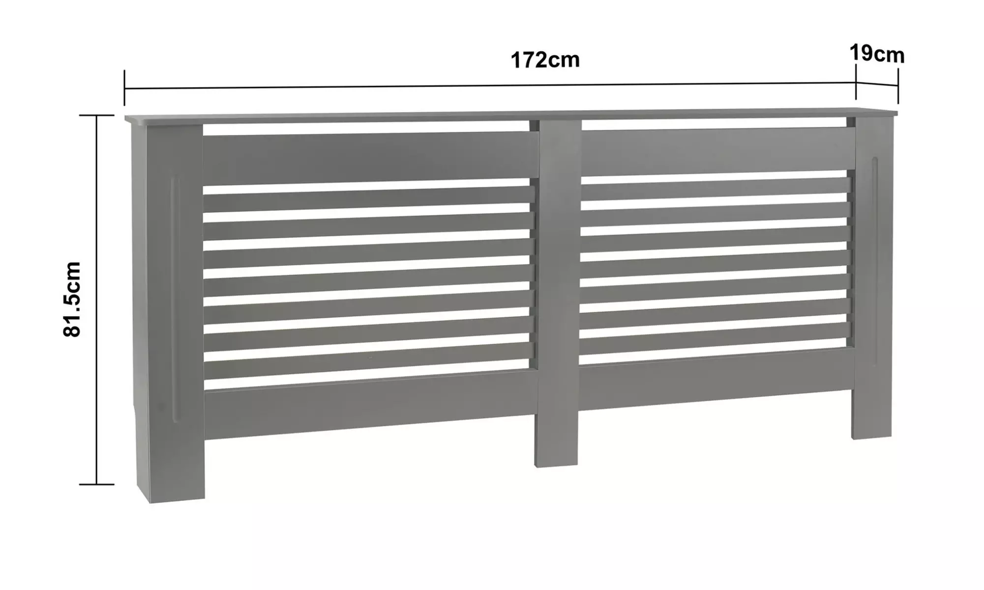 Contemporary Wooden Radiator Cover - Child and Pet Safe