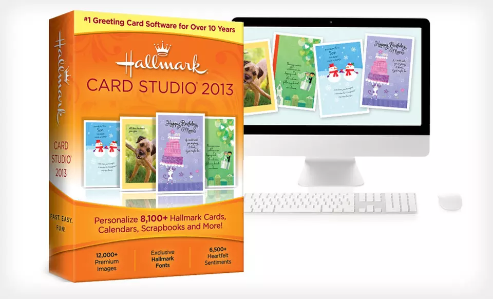 $15 for Hallmark Card Studio 2013 Software ($29.99 List Price). Free Shipping and Free Returns. - Primary Image