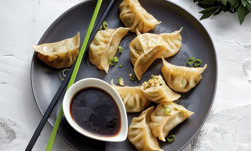 Image 4: Dumpling Feast with Spring Rolls or Buns and Drinks for 2 or 4 People