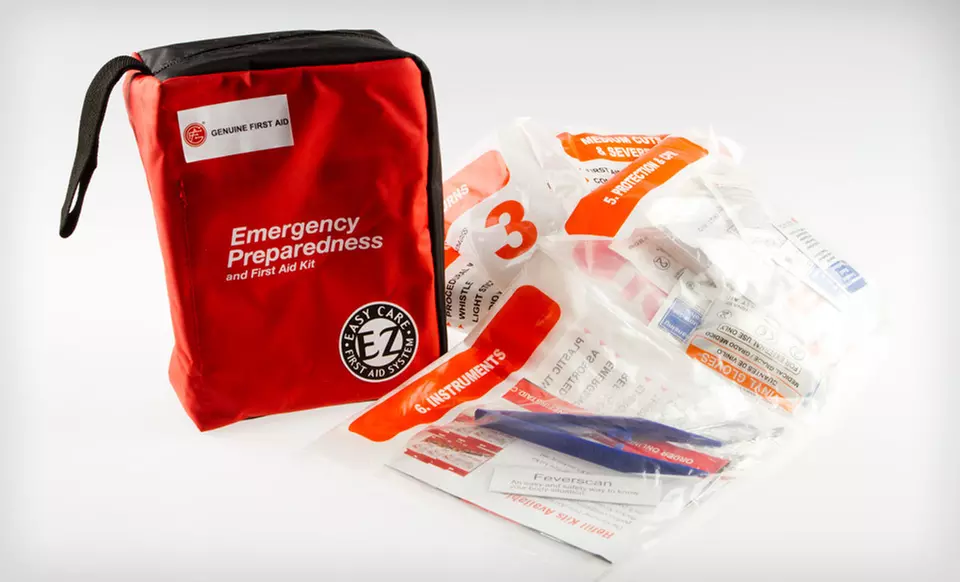 $14.99 for a 167-Piece Genuine First Aid Emergency-Preparedness Kit ($28 List Price). Free Shipping. - Second Medium