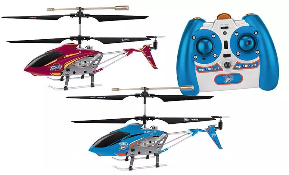 World Tech Toys NBA 3.5 Channel Gyro Remote Control Helicopter - Primary Image