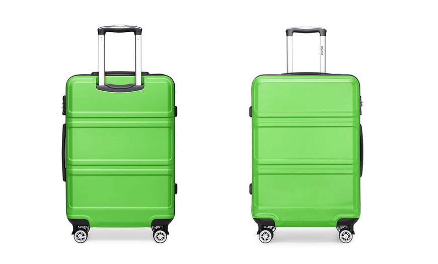 Image 6: Travel Suitcase with 360° Spinner Wheels and TSA Locks
