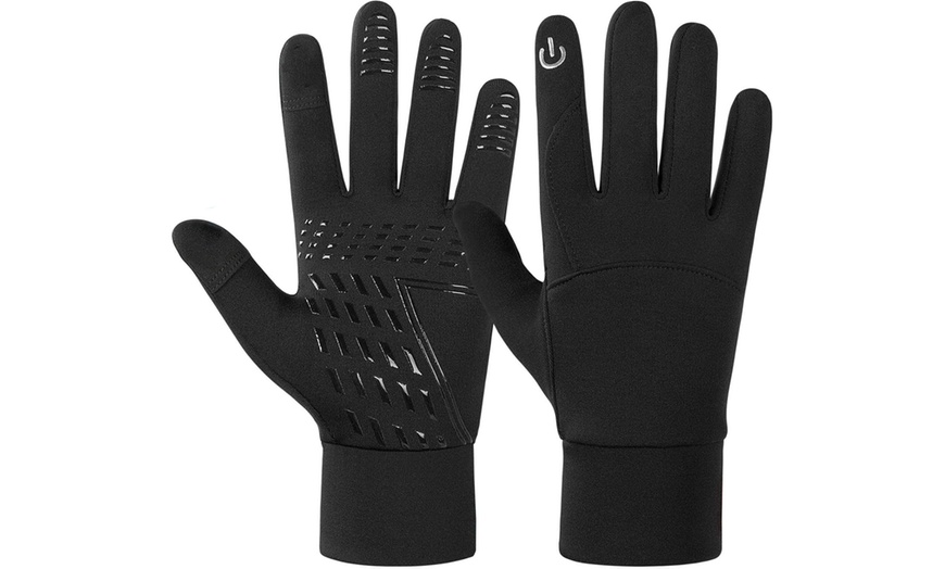 Image 8: One or Two Touchscreen Sport Gloves