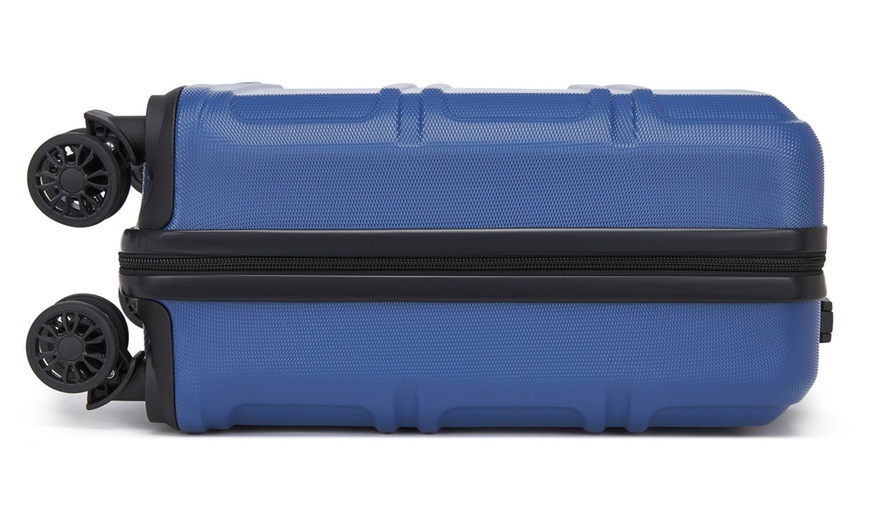 Image 19: Valise cabine en ABS, 45 x 36 x 20 cm, capacité d'environ 28 L