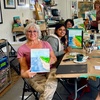 Image 4: Wine & Sip Painting Experience or Kids' Art Class!