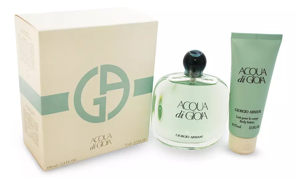Giorgio Armani Acqua di Gioia Eau de Parfum and Body Lotion Set for Women - Primary Image