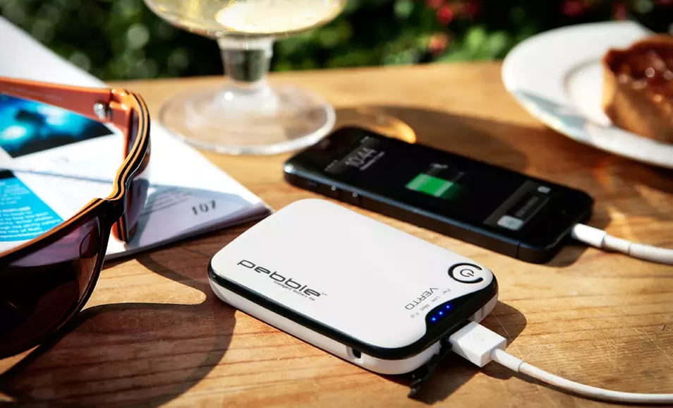 Veho Pebble Verto 3,700mAh Portable Battery Charger. Multiple Colors Available. Free Returns. - Primary Image
