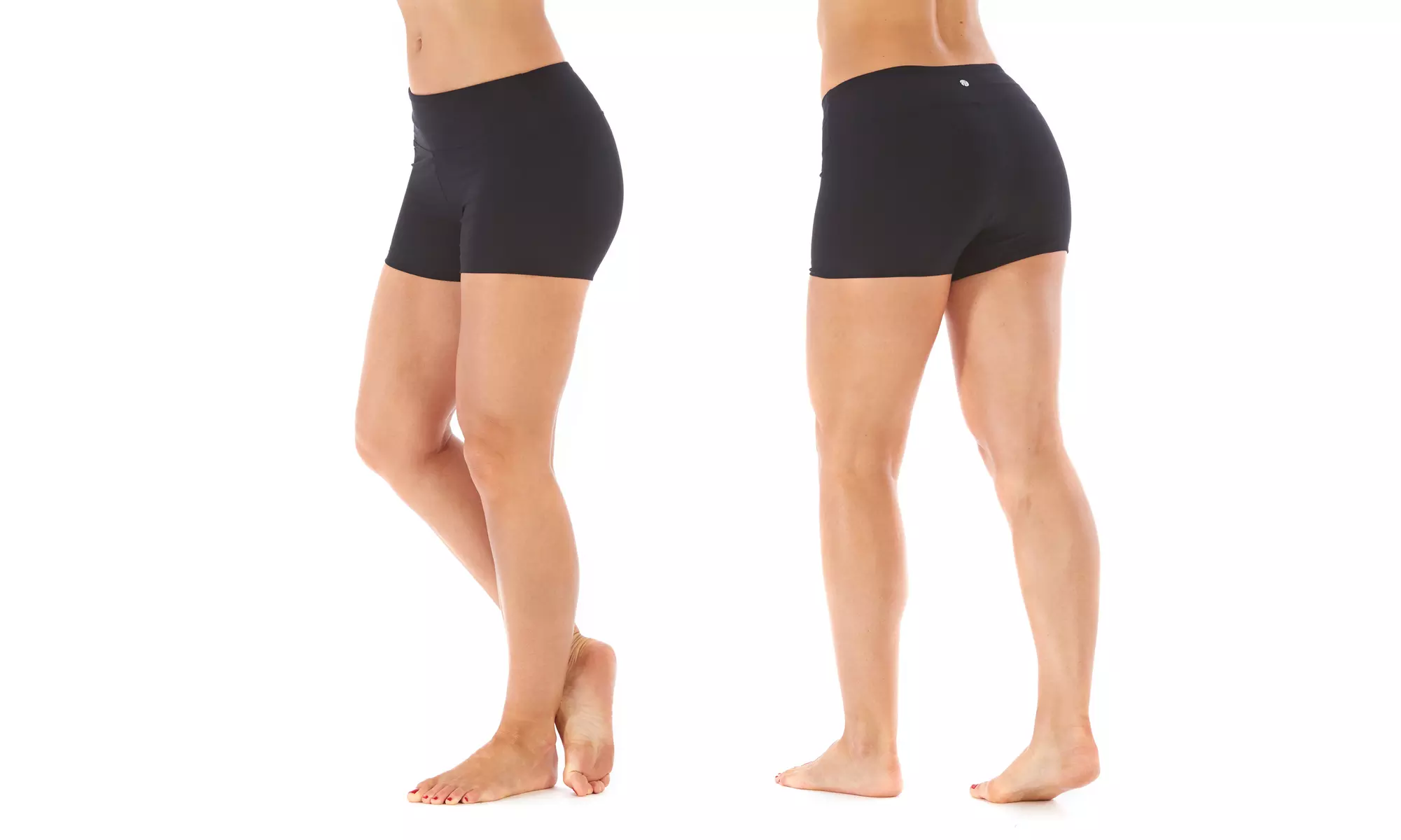 Bally Total Fitness Women's Performance Shorts (2-Pack) - Primary Image