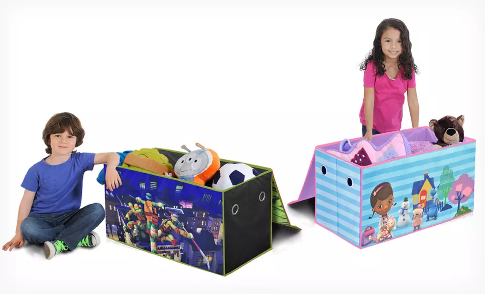 $13.99 for a Children's Collapsible Toy Trunk (Up to 39.99 List Price). Multiple Options Available. Free Returns. - Primary Image