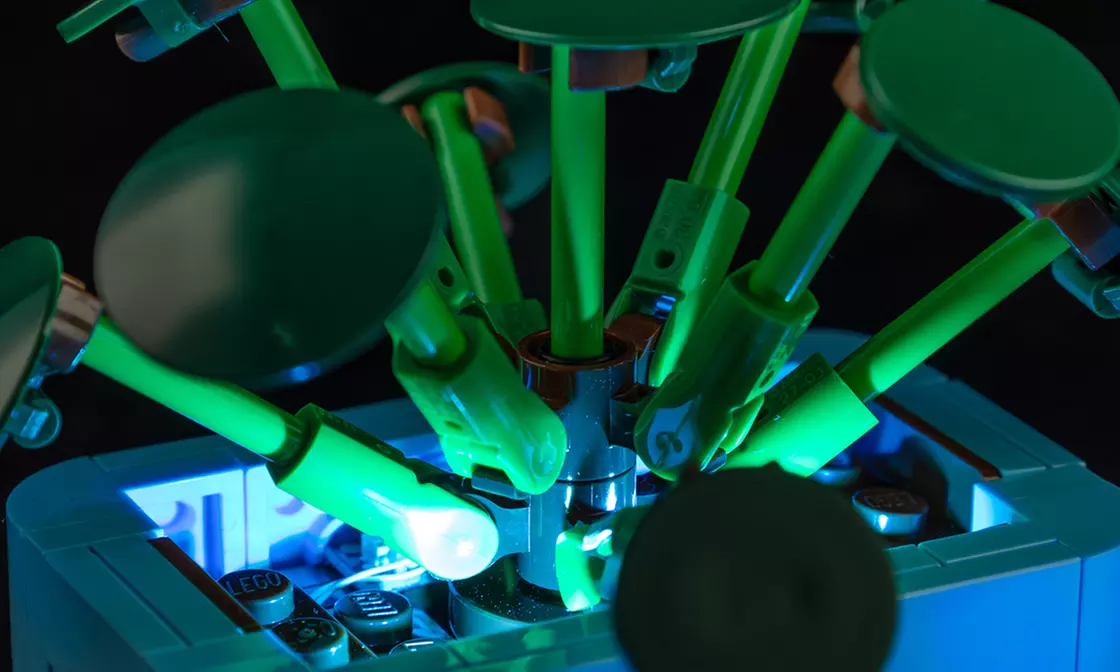 Kit de lumière LED conçu pour la série LEGO© Happy Plants