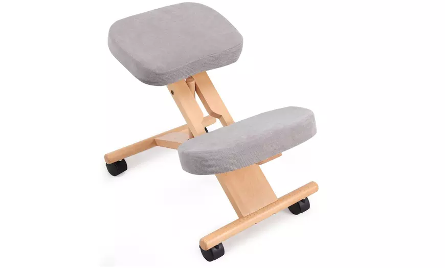 Image 2: Pro 11 Wellbeing Adjustable Kneeling Posture Chair