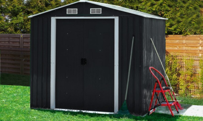 Groupon Goods Global GmbH: Garden Sheds in Choice of Colour and Size ...