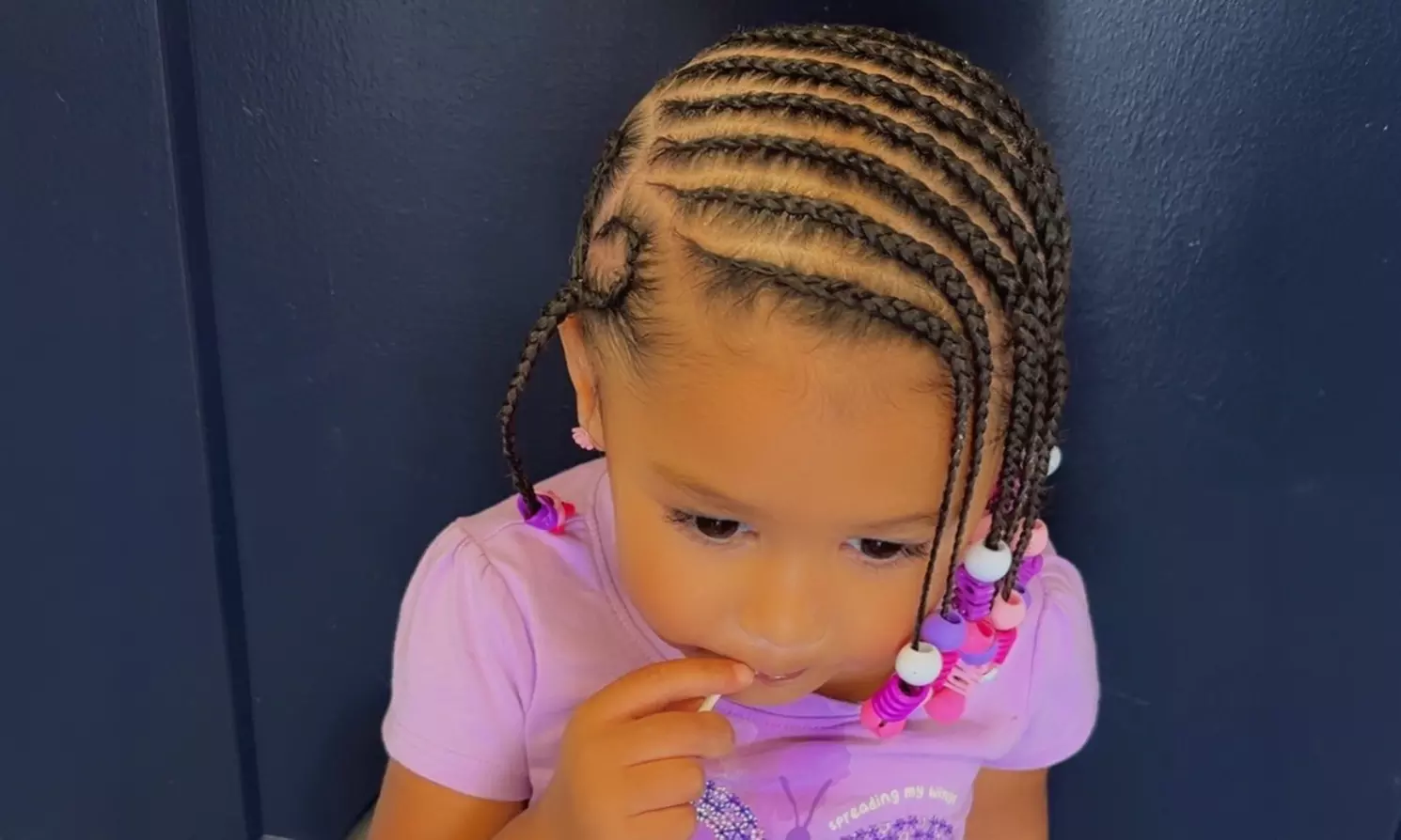 Get stylish Kids Braids, Kids or Teen Knotless Braids