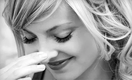 Full Set of Glamorous Eyelash Extensions with Optional Fill at Eyelash Clinique (Half Off) - Primary Image