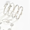 Image 4: Women’s 5-Piece Stainless Steel Cuff and Chain Bracelet Set