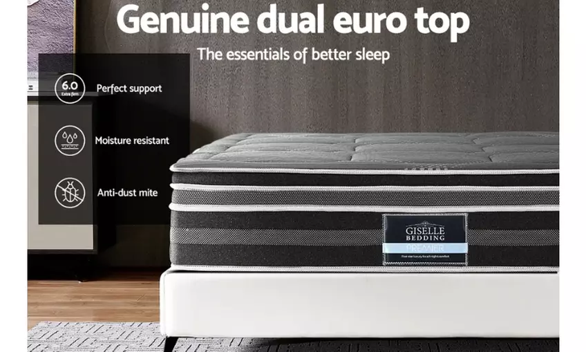 Giselle 35cm Bamboo Cover Mattress