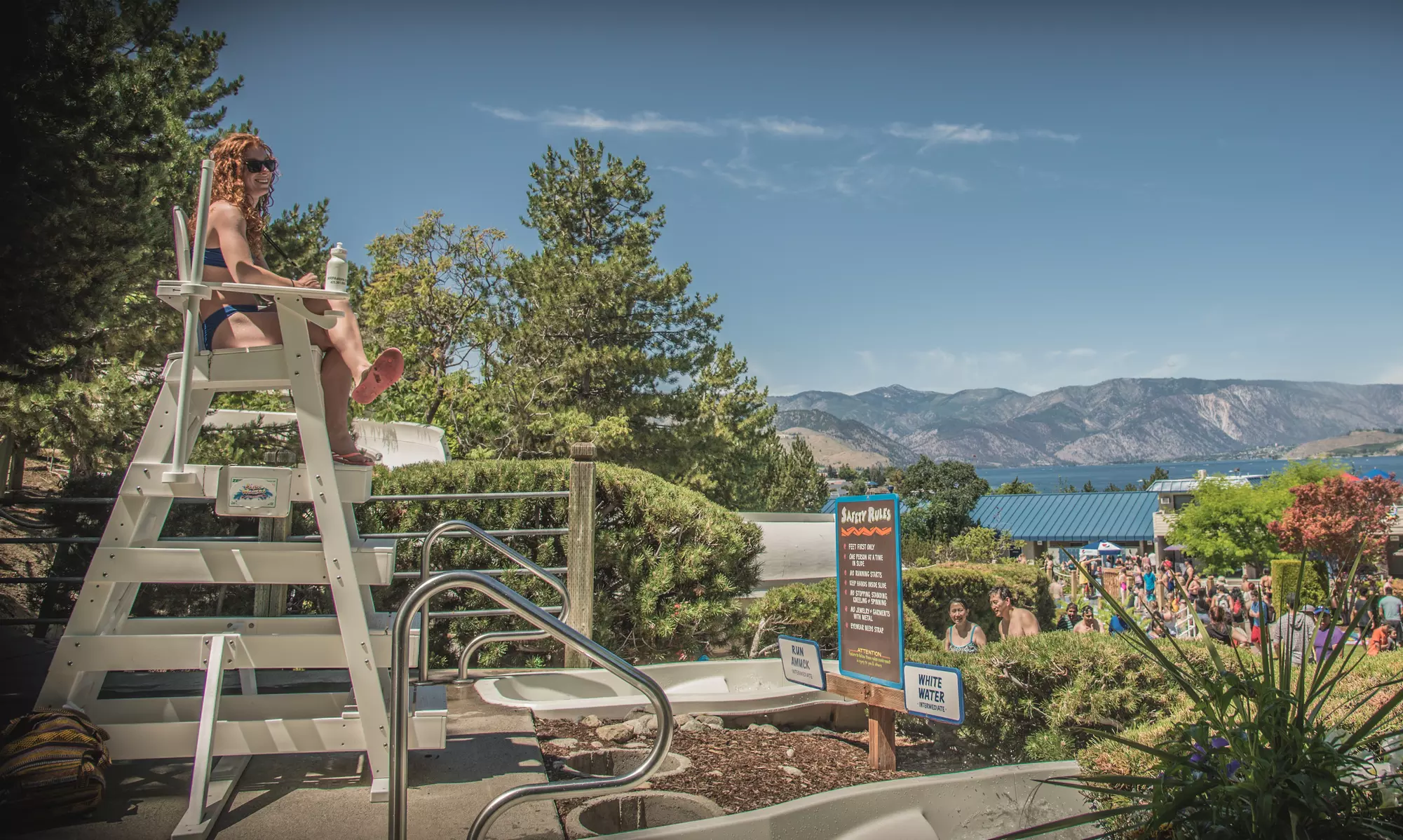 Two or Four Passes with Food or Souvenirs Discount at Slidewaters Lake Chelan Waterpark (Up to 25% Off) - Primary Image