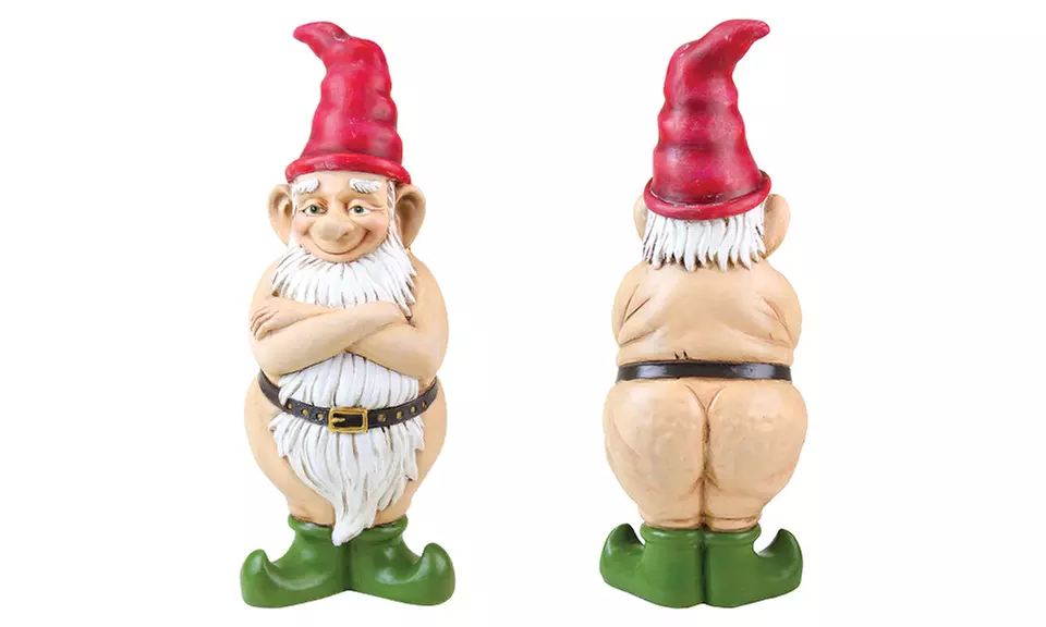 20'' Naked Gnome Statue - Primary Image