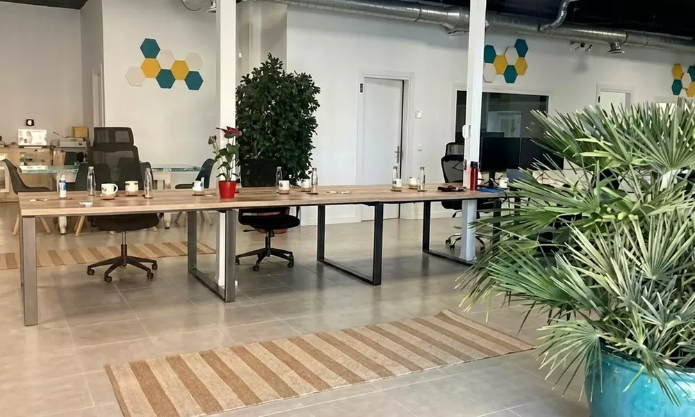 Meeting room o business lounge durante todo un día con aperitivos