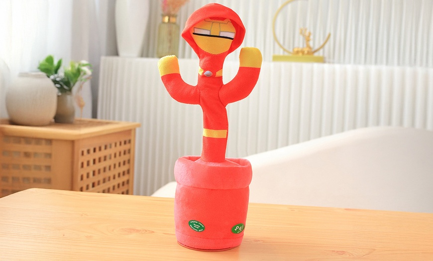 Image 6:  Dancing Superhero Inspired Plush Toy