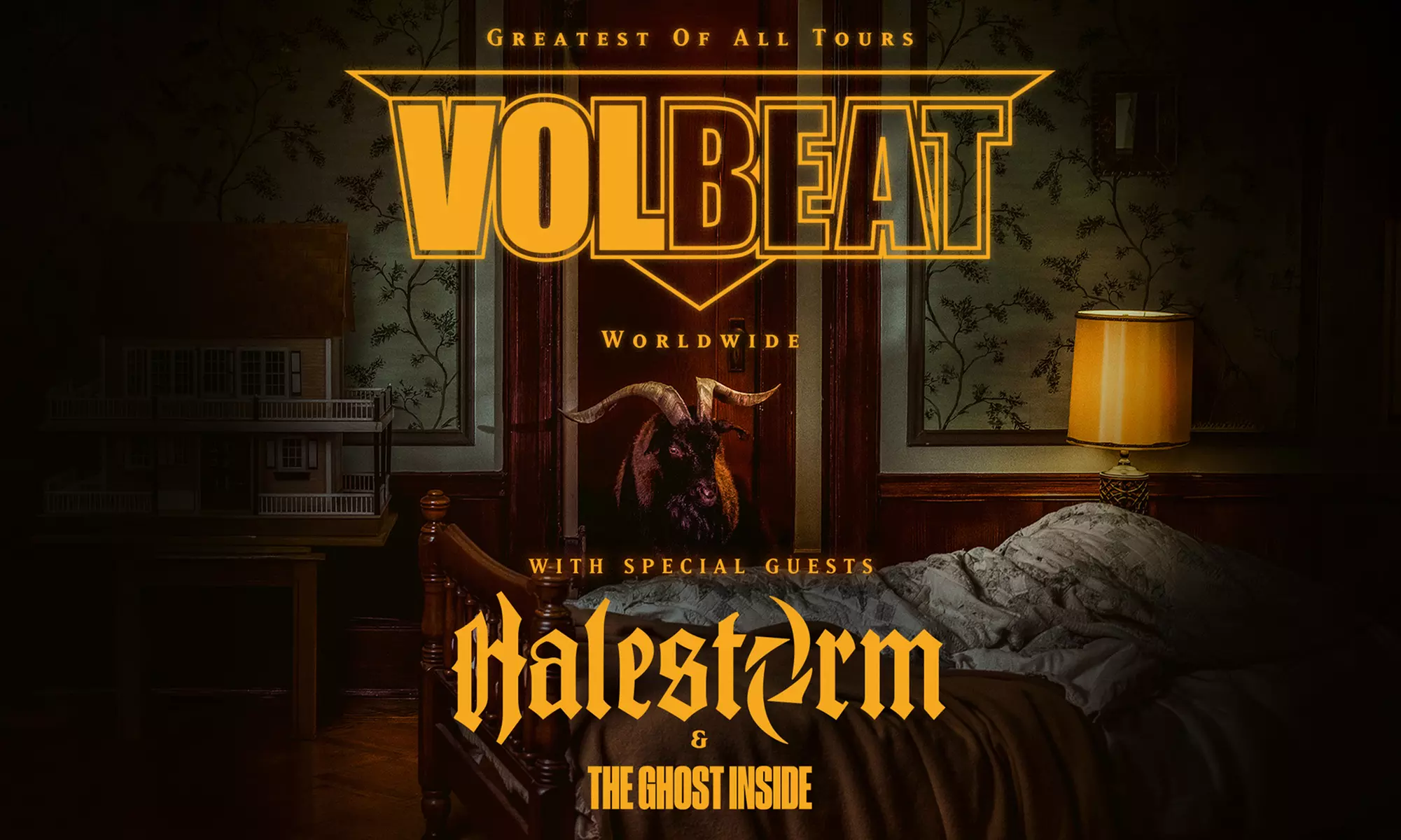 VOLBEAT Greatest Of All Tours With Special Guest Halestorm on July 24 at 7 PM - Primary Image