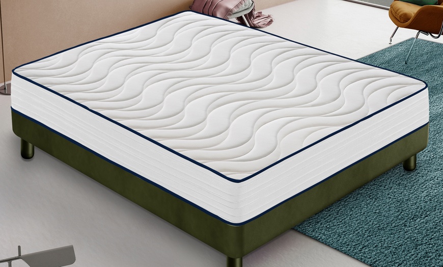 Image 1: Masserende en dubbele comfortmatras met gedifferentieerde zones