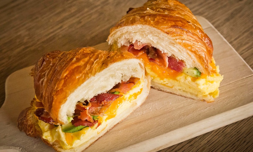 Image 1: Pastries, Breakfast Sandwiches & Quiches, Traditional Drip/Iced Coffee
