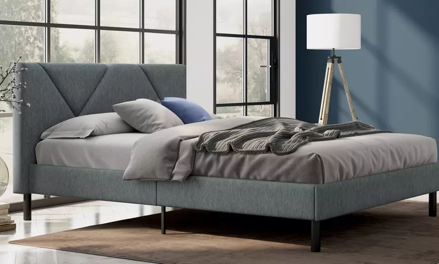 Image 18: Lit en tissu "Ric"