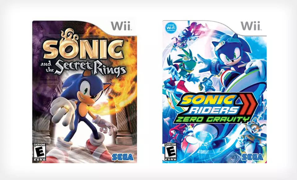 4-Game Sonic Bundle for Wii. Free Returns. - Second Medium