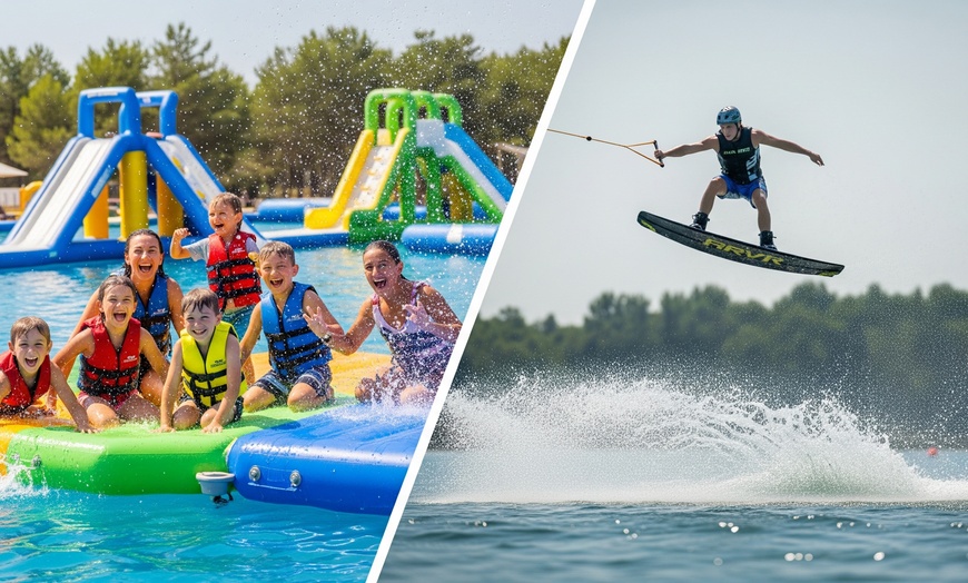 Image 1: 2 Std. Aquapark, Wasserski oder Wakeboard für 1, 2 oder 4 Personen