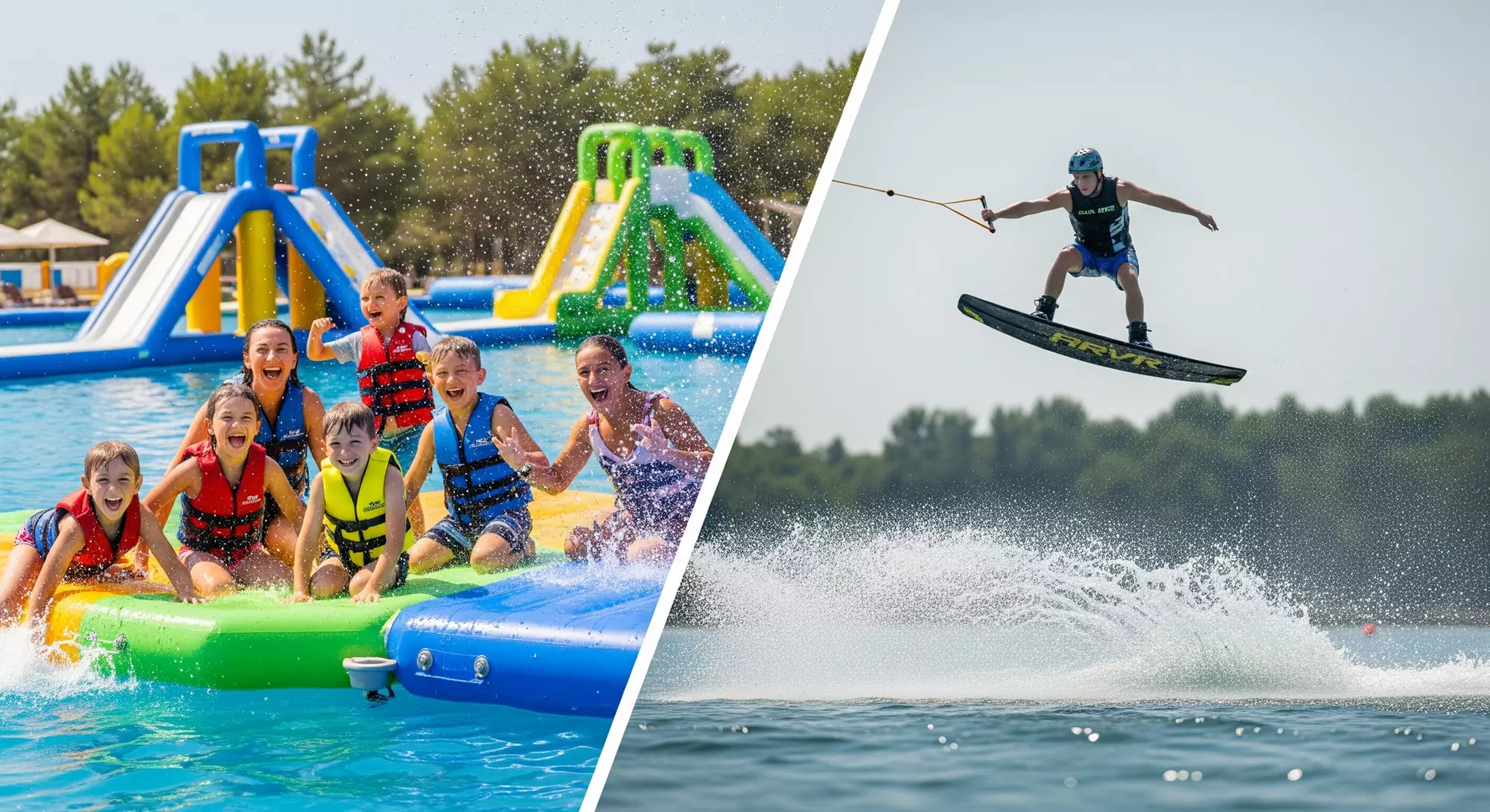 Aquapark, Wasserski & Wakeboard in Velten – Dein Wassersport-Erlebnis nahe Berlin (bis 26% sparen) - Primary Image
