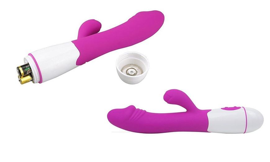 Image 4: 30 Speed G Spot Clitoris Rabbit Vibrator Dual Vibration Dildo Magic Wand