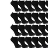 24 Pairs Black