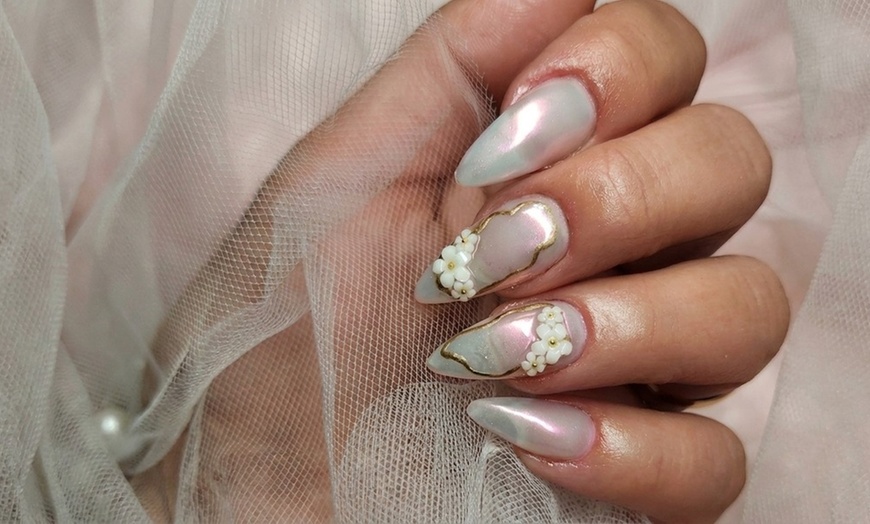 Image 2: 1 Gel Manicure + Gel Pedicure, Soft Gel Nails, Acrylic Nails and More