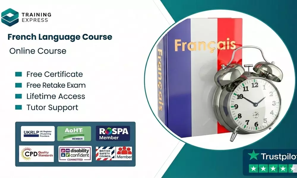 Master with French Language Online Course or Lifetime Membership to 2500+ Courses@Training Expres (Up to 55%Off) - Primary Image