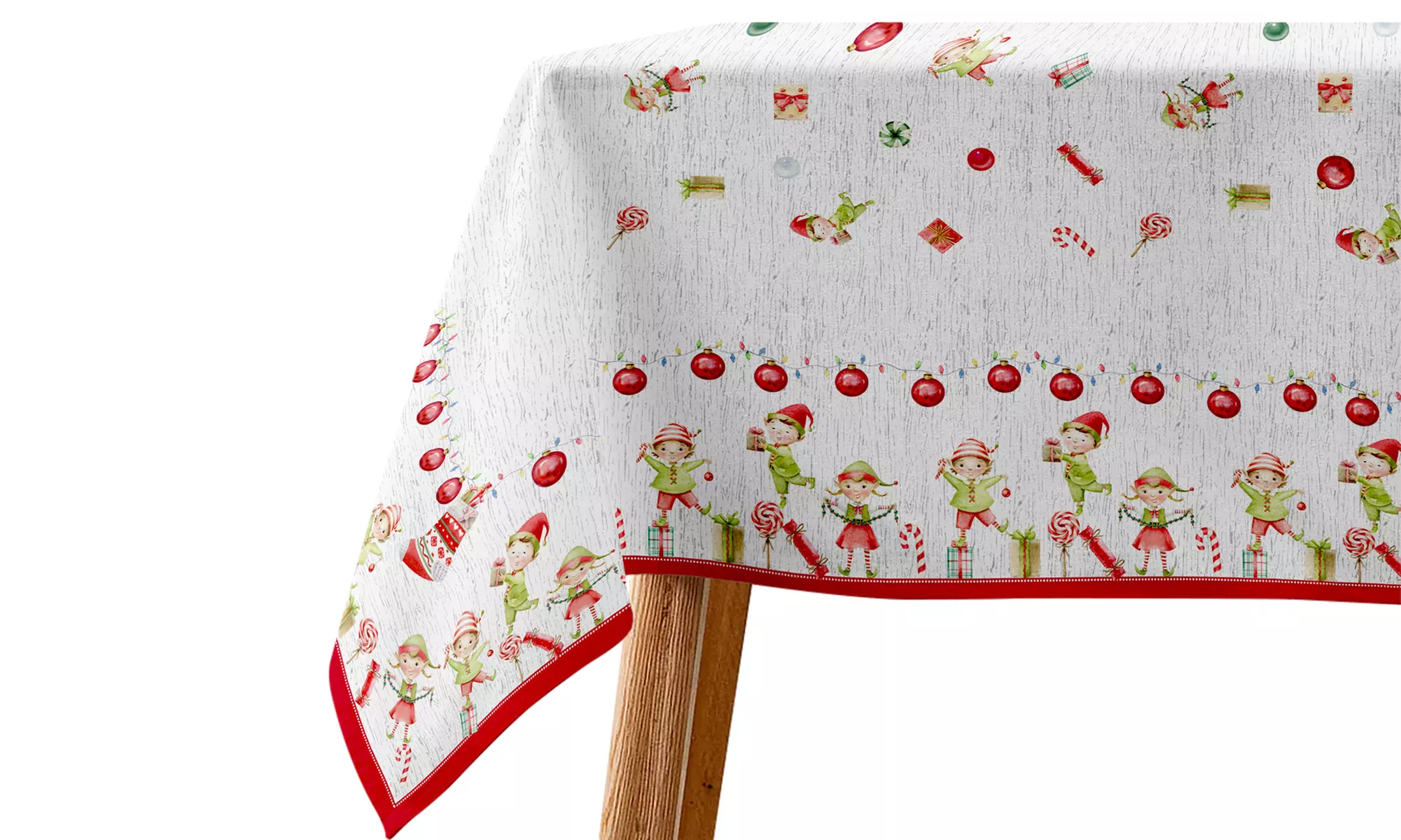 Tovaglia natalizia in cotone Vienna
