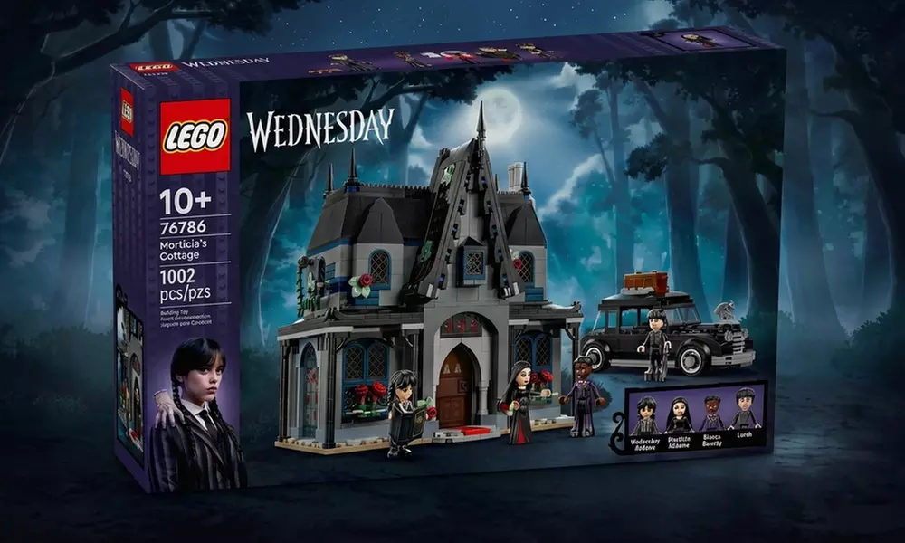 LEGO Wednesday Morticia’s Country House Modular Building Set
