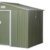 Image 4: Outsunny Large Metal Garden Shed; Durable and Easy Assembly