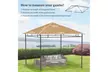 Outsunny Gazebo and Pergola Replacement Covers - Image 7