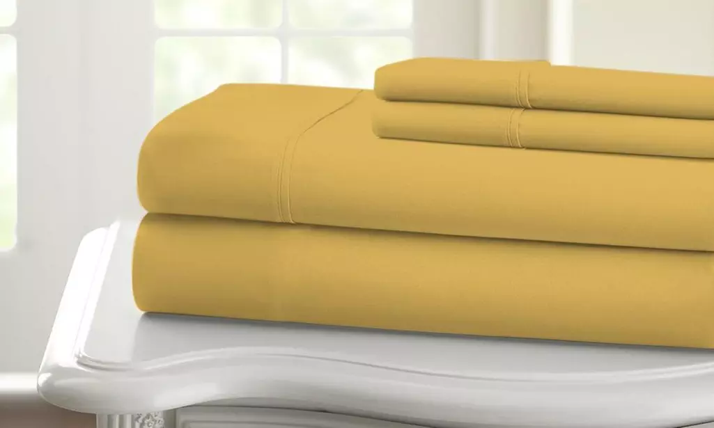 1200 Thread Count Bed Sheet Set; Great Gift for Yourself or Friends