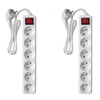 Image 5: One or Two Pack 6-Outlet Power Strip