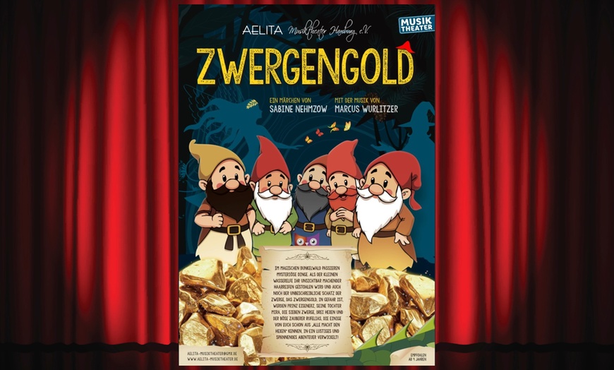 Image 1: 2 Tickets für das Weihnachtsmärchen "Zwergengold" vom 06.-21. Dezember