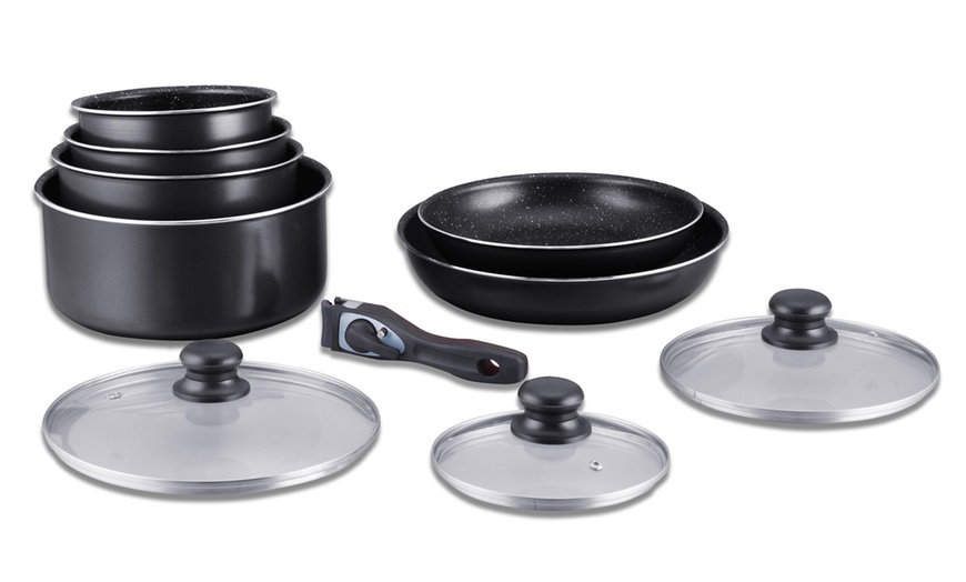 Image 8: Herzberg 10er-Set Kochgeschirr