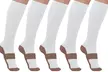 Unisex Copper-Infused Compression Socks (5-Pack) - Second Medium