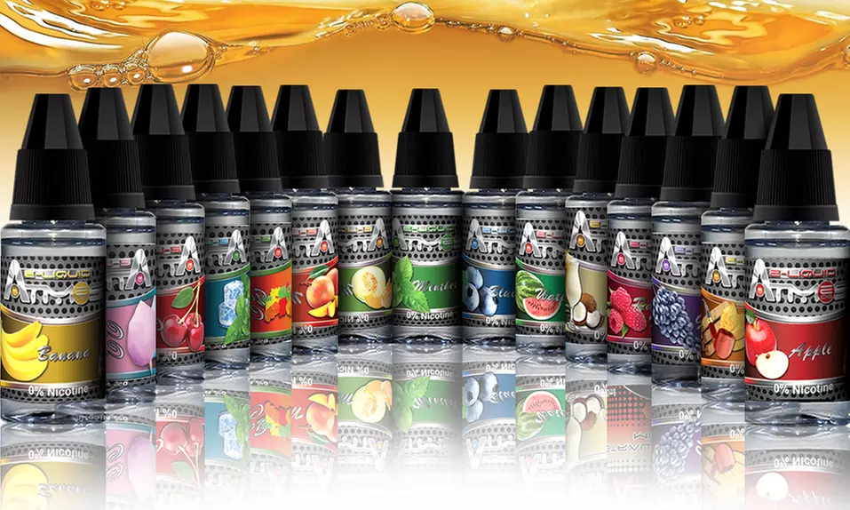 Atmos Flavored E-Liquid for Vaporizers or E-Cigarette (5- or 10-Pack) - Primary Image