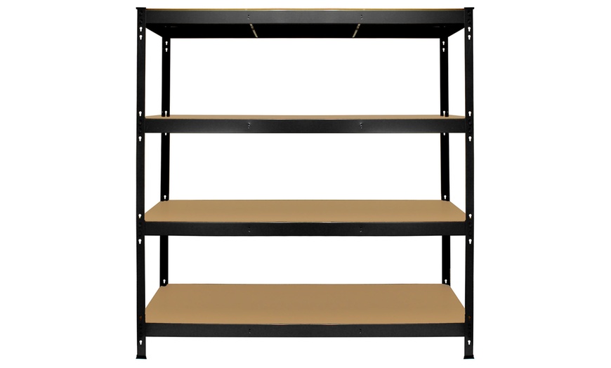 Image 2: Q-Rax Heavy-Duty Steel 160cm Wide Rack