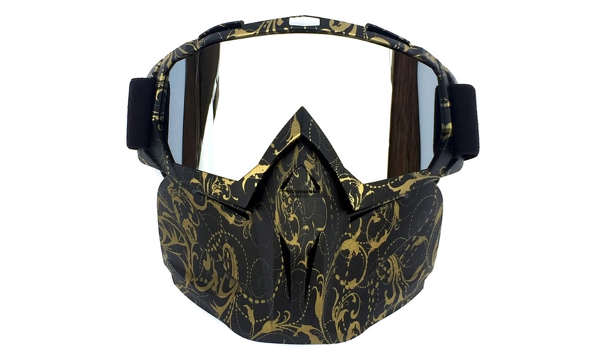 Image 4: Ski Face Mask with Sun Glasses