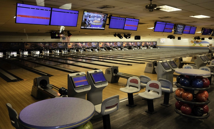 Image 1: Strike Down All Pins with 60/90 Min Unlimited bowling at Boonton Lanes
