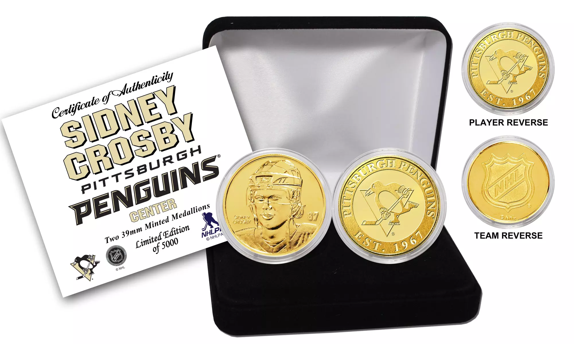 Sidney Crosby Minted-Coin Set - Primary Image