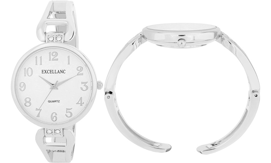 Image 14: Montre pour femme avec bracelet jonc Excellanc